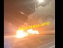 25 апреля на трассе М5 недалеко от Пензы сгорел грузовик