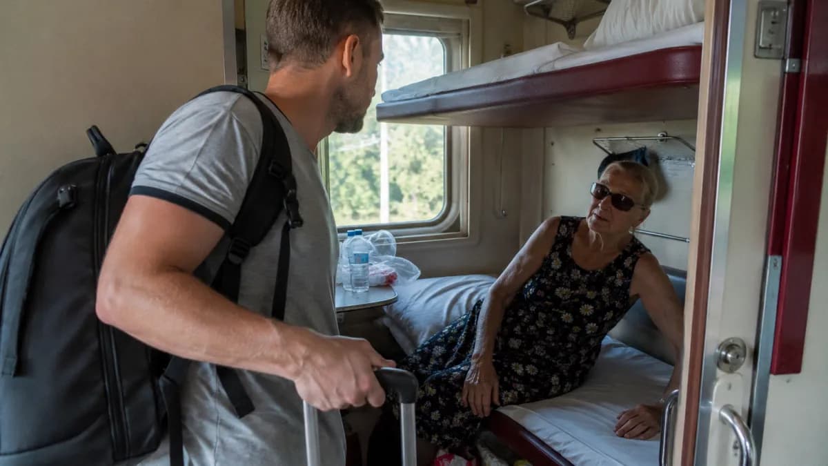 «Я здесь уже 3 дня еду». Вошел в свое купе, а мое место занято пенсионеркой - вот, что нужно делать в такой ситуации