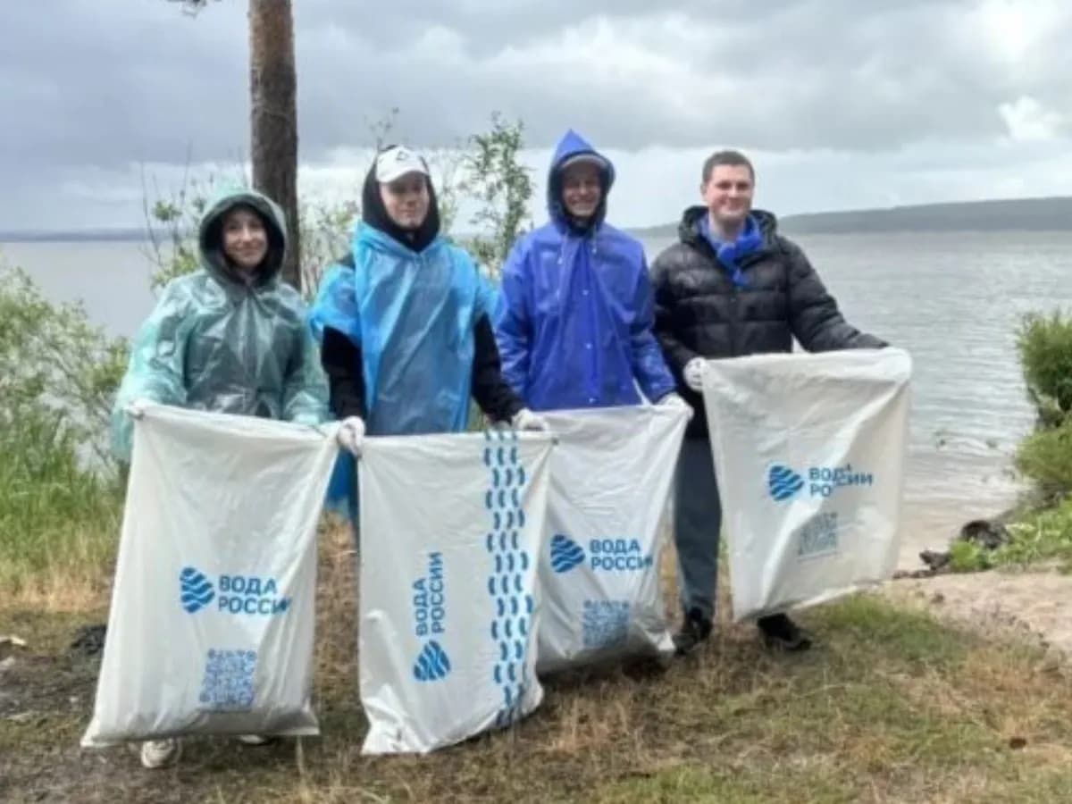 На Пензенском водохранилище участники акции собрали более 36 кубометров мусора