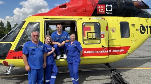 Три вылета за день и 64 с начала года: санавиация продолжает доставлять тяжелых больных из районов в область