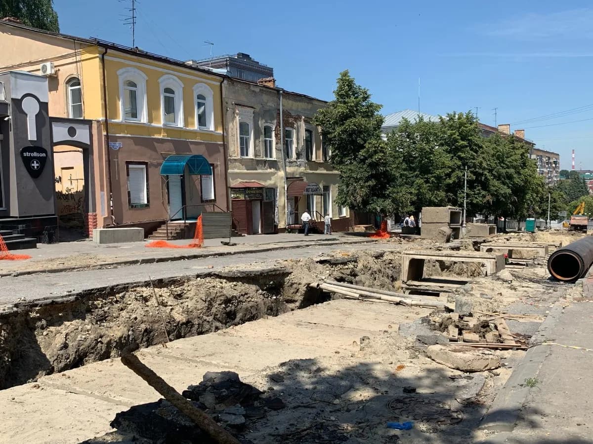 В центре Пензы начали новые работы по благоустройству сквера Ермина