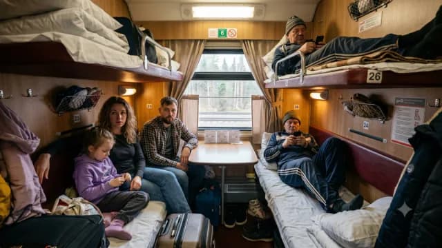 Зачем они постоянно так делают? Выкупили с семьёй три места в купе, а четвёртое сразу заняли - маразм из поезда