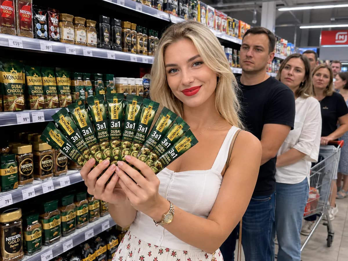 В Магните обнаружили находку для кофеманов: Монарх в стиках за 30 рублей с трендовым вкусом - заменит ли он фисташковый раф