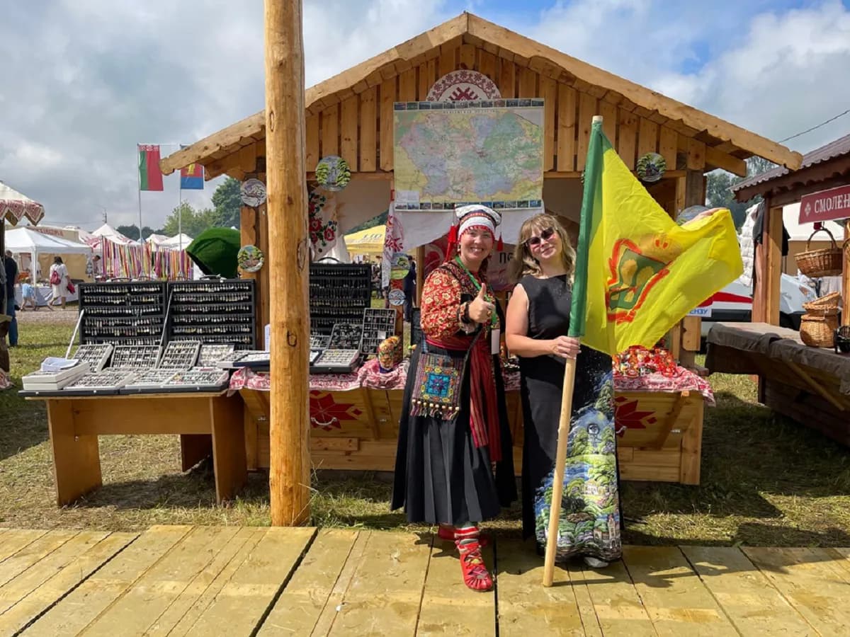 Пензенская делегация представила народные промыслы на празднике «Купалье» в Беларуси