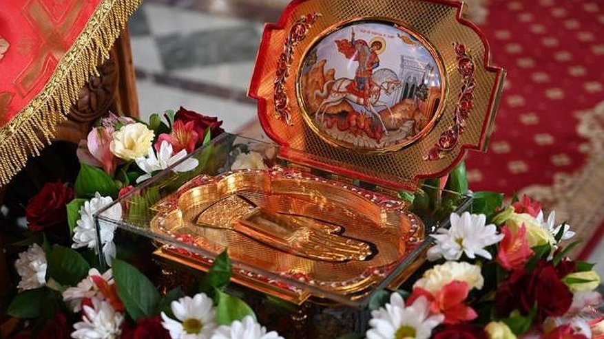 3 октября в Пензу доставят ковчег с мощами Георгия Победоносца