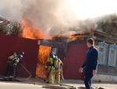 30 сентября в Кузнецке на улице Стекловой вспыхнул деревянный дом