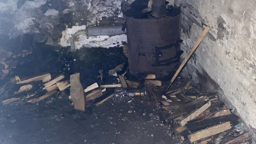 24 октября в Каменке сгорел гараж на улице Баумана