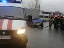 В Пензе спасатели вытащили пассажира из искореженного после ДТП автомобиля