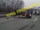 В Пензенской области на трассе М5 автомобиль «повис» на отбойнике