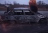 В Каменском районе на трассе сгорел автомобиль