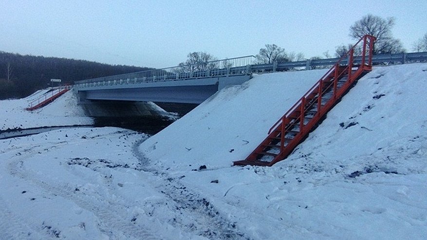 В Городищенском районе завершилась реконструкция моста