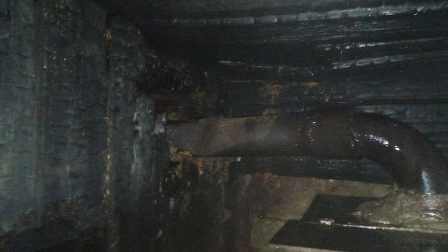 Главная картинка новости: 3 декабря в Каменке загорелась баня