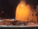 В Пензе образовался гейзер из-за прорыва трубы на Ново-Тамбовской