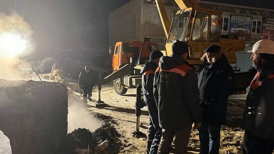 Ремонт теплотрассы в микрорайоне Арбеково в Пензе успешно завершен