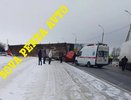 В Нижнеломовском районе Пензенской области произошло серьезное ДТП с участием трех фур