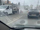 В Пензе на Максима Горького коммунальщики перегородили дорогу автомобилистам