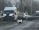 В Пензе произошло массовое ДТП с участием скорой помощи