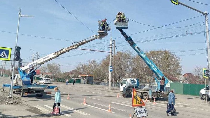 Светофор на Измайлова в Пензе заработает после реконструкции развязки