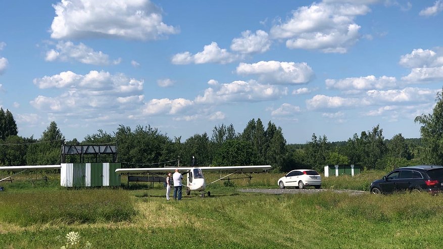 Главная картинка новости: В Пензе состоялась репетиция авиашоу на День Победы