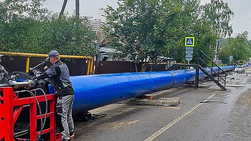 Главная картинка новости: В Пензе завершилось строительство коллектора от ул. Серпуховской до Кирпичной