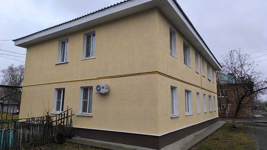 Главная картинка новости: В Сердобске завершен ремонт фасада многоквартирного дома на ул. Ленина