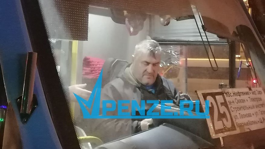Главная картинка новости: Водитель 25-маршрутки избил пьяного пассажира в центре Пензы