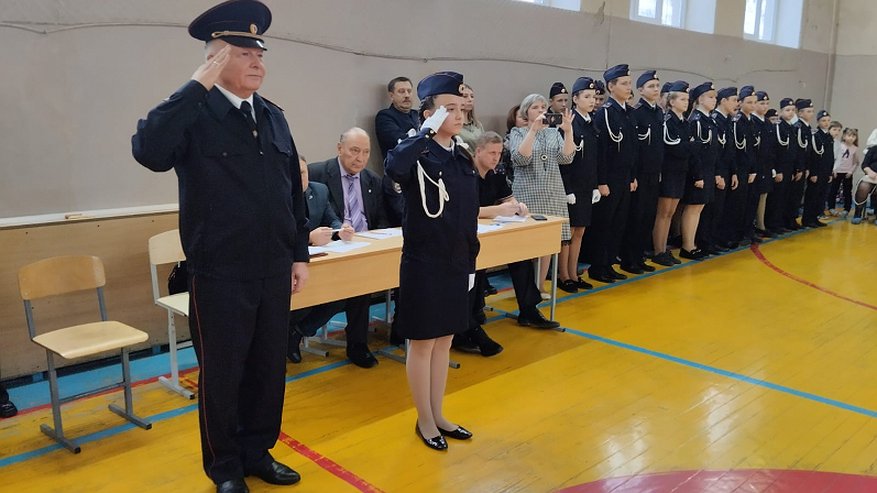 Главная картинка новости: В Пензе кадеты МБОУ СОШ № 66 приняли присягу