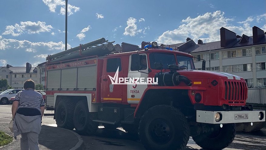 Главная картинка новости: В Кузнецком районе пожар чуть не лишил жизни пожилого дачника