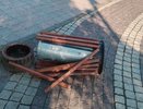 Вандалисты испортили урны и повредили скамейки на Фонтанной площади в Пензе