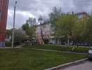 В Нижнем Ломове ведется обновление фасада и фундамента МКД
