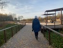 В Городище ведется модернизация сквера «Победы»