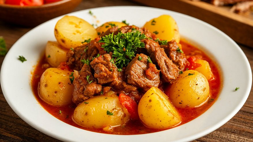 Главная картинка новости: 3 приёма, которые изменят вкус тушёной картошки с мясом — теперь готовлю только так