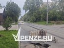 На ул. Чкалова в Пензе второй раз за месяц провалился асфальт