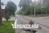 Миниатюра новости: На ул. Чкалова в Пензе второй раз за месяц провалился асфальт