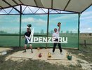 Пензенский Дон Кихот установил новый собственный рекорд по гиревому спорту на фестивале в микрорайоне Заря