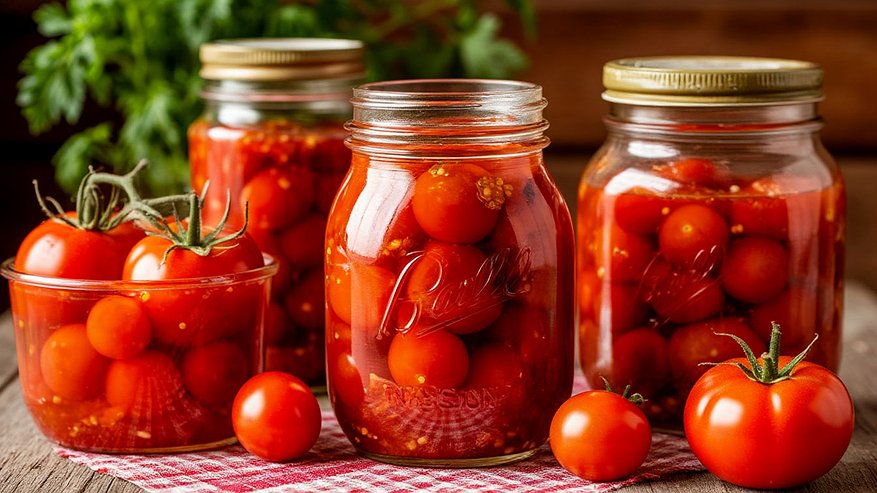 Главная картинка новости: Вкуснющие помидоры по-фински на зиму: тот самый рецепт, ради которого стоит доставать банки