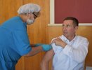 Глава Пензы и губернатор области прошли вакцинацию против гриппа