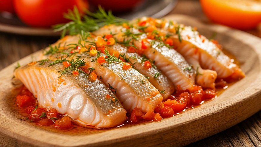 Главная картинка новости: Из самой дешевой соленой рыбы готовлю такую вкусноту, пальчики оближешь. Рецепт невероятно вкусной закуски