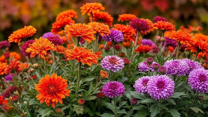 Главная картинка новости: Этот шикарный многолетник затмит все известные вам цветы: пышные лиловые облака цветут до конца октября