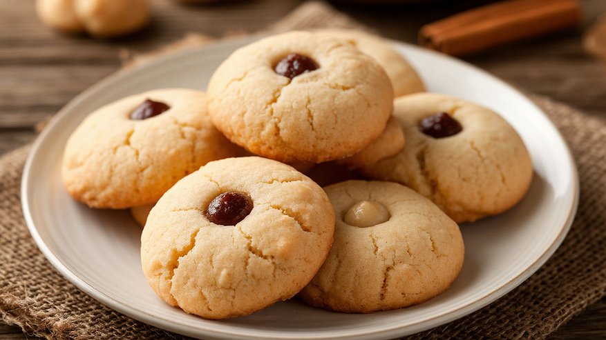 Главная картинка новости: Магазинное не признаю, пеку только сама печенье "Курабье": самые доступные продукты и печётся быстро