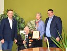 Глава города поздравил участника ВОВ с 99-летием