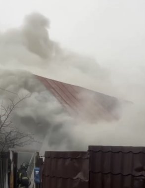 26 огнеборцев тушили пожар на улице, названной в честь города-побратима Пензы