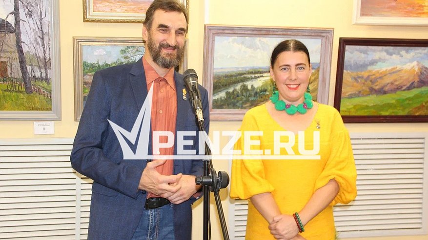 Главная картинка новости: Азовское море, Астраханская степь и Бузулукский бор на картинах сердобских художников