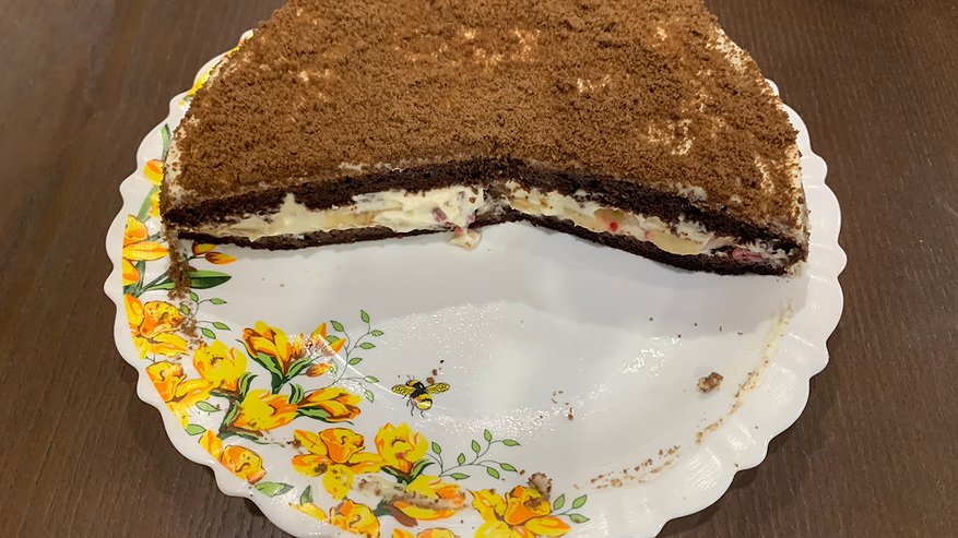 Главная картинка новости: Торт "Королевский" — проверенный годами рецепт, кусочек откусил и остановиться уже не получится, невероятно вкусно