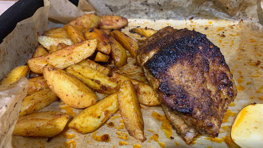 Главная картинка новости: Картофель в пергаменте. Неделю уже готовлю - и всё равно едят с удовольствием: делюсь рецептом