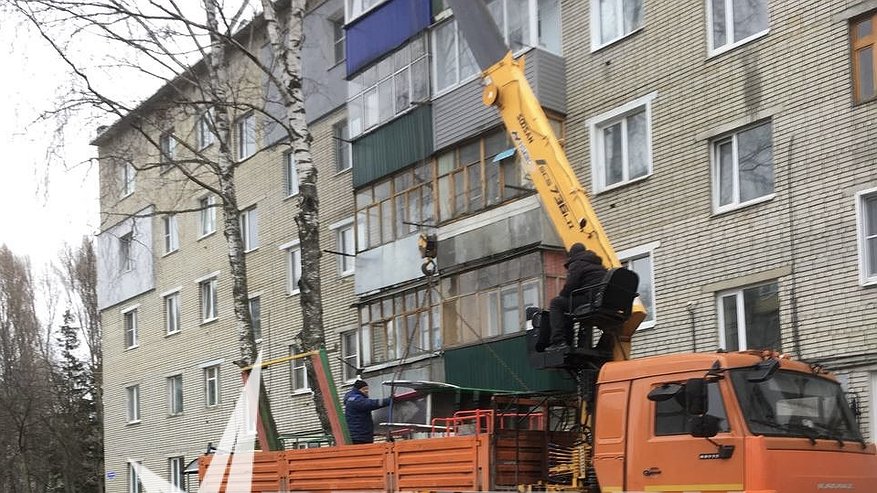 Главная картинка новости: Пензенцев возмутил снос конструкций с детских площадок