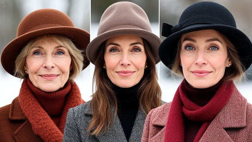 Главная картинка новости: Эти 9 шапок, превращающие всех женщин в старых тёток, и модные шапки на зиму