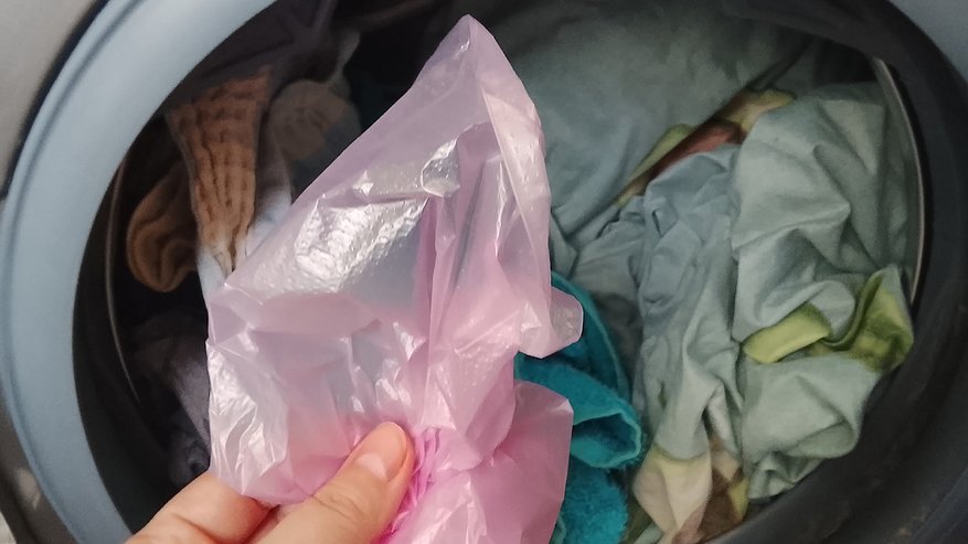 Главная картинка новости: Перестала стирать кухонные полотенца, чищу их за 5 минут в пакетике и они как новые и приятно пахнут