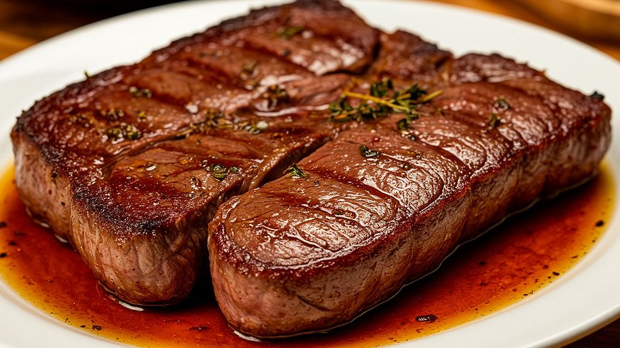 Главная картинка новости: Готовила так мясо на Новый Год - получилось очень нежно, сочно и по-домашнему